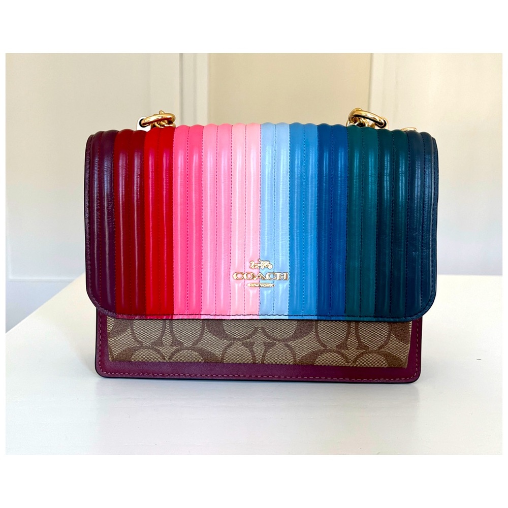 Coach Klare Rainbow Crossbody Bag